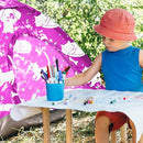 KidzAdventure 2 in 1 Indoor/Outdoor Tent for Kids, Small 1 or 2 Toddler/Kids Tent, Backpacking, Lightweight and Easy Pop up, Ideal for Backyard, Outside Camping, or Play Fort by TinyTreasures Baby Boutique