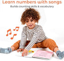 Cali's Books Number Book for Toddlers 1-3 - Learn to Count 1 2 3 Musical Books for Kids, Interactive Talking Baby Sound Book, Educational Song Learning Toys, Singing and Counting Music Toy for Babies by TinyTreasures Baby Boutique