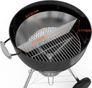 onlyfire Stainless Steel Charcoal Basket Charcoal Briquet Holder for Weber 22 Inch Kettle Grills and Other Similar Charcoal Grills by GreenHaven Gardens