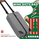 ALLCAMP Wine Bag - Insulated Cooler Bag with Wine Glasses, Bottle Opener & Wine Accessories for Wine Lovers - Portable Wine Gift Bag for Travel, Picnics, and Gift Ideas(Gray) by TinyTreasures Baby Boutique