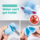 Hely Cancy Infant Bath Toys for 18 Months - No Hole Animal Bathtub Toys, Baby Bath Tub Toys by TinyTreasures Baby Boutique