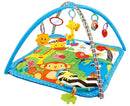 Baby Gyms Play Mats Toddler Fold Acctivity Gyms Play Mat Colorful Baby Pad with Animal Toys, Giraffe by TinyTreasures Baby Boutique