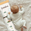 Personalized Name Kids Growth Chart Height Measuring Chart, Zoo Kids Growth & Measuring Chart in Inches, Fun & Stylish Height Tracker for Children, Growth Ruler, Hangable&Waterproof by TinyTreasures Baby Boutique