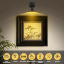 Cordless Spotlight Battery Operated, LED Picture Light, Dimmable Accent Light with Remote, Indoor Stick on Display Lamp for Plant Tree Photo Dartboard Painting Artwork Portrait by CozyNest Decor