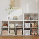 4 Cube Book Shelf - High-Strength Steel Cube Storage Organizer with Open Display Shelves for Living Room by CozyNest Decor