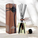 LOVSPA Reed Diffuser Set, Santal (Sandalwood) Scented Oil Diffuser with Sticks, Home Fragrance Accessories for Bathroom Shelf Decor, Aroma Diffusers for Home or Office Fall Decor, USA Made by CozyNest Decor