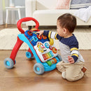 VTech Sit-to-Stand Learning Walker (Frustration Free Packaging), Blue by TinyTreasures Baby Boutique