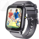 Goodatech 1.69'' Kids Smart Watch for Kids Boys Girls, Camera,26 Puzzle Games,Video Music Player,Pedometer,Alarm Clock, Learning Education Toys Gifts for 4-12 Years Children (Black) by TinyTreasures Baby Boutique