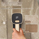 Rechargeable Lint Remover, Fabric Shaver Fuzz Remover, Sweater Shavers with 6-Leaf Blades, 3-Speeds Digital LED Display to Remove Pilling for Clothing and Furniture, Fuzz, Lint Ball, Black by CozyNest Decor