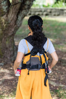Beco Baby Carrier 8 Hybrid Newborn to Toddler Carrier (7-45lbs) - All in 1 Mesh Toddler Carrier - Baby Carrier Backpack, Front and Hip Carrier with Adjustable Seat - Cooling Ergonomic Carrier (Black) by TinyTreasures Baby Boutique