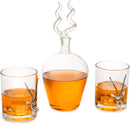 Stag Antler Whiskey Decanter Premium Barware Gift Elegant Drinkware Collection by The Wine Savant