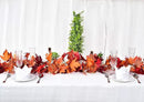 DearHouse 2 Pack Fall Garland Maple Leaf, 5.9Ft/Piece Hanging Vine Garland Artificial Autumn Foliage Garland Thanksgiving Decor for Home Wedding Fireplace Party Christmas (Red) by CozyNest Decor