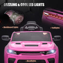12V 7Ah Kids Electric Ride on Car, Licensed Dodge Charger SRT Hellcat, Battery Powered 4-Wheels Toy Car Electric Vehicle for Kids with Remote Control, 3 Speeds, LED Lights, Music (Pink) by TinyTreasures Baby Boutique
