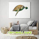 Turtle Wall Stickers Gifts Christmas - Sea Turtle Wall Decals Peel and Stick - Turtle Wall Stickers Removable - Sea Turtle Animals Wall Decor for Kids Baby Bedroom Bathroom Living Room by CozyNest Decor