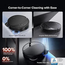 roborock Saros 10R Robot Vacuum and Mop, 22,000 Pa Suction, Zero-Tangling, 3.14’’ Ultra Slim, FlexiArm Riser Technology for Carpet & Floor, Corner & Edge Cleaning, Self-Emptying, Hot Air Drying, Black by CozyNest Decor