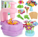Flower Crafts Kit for Girls - Arts and Crafts for Kids Ages 4-8, Gifts for 4 5 6 7 8 9 Year Old Girls, Mess-Free Art Craft Activity Toys, Kids Flower Making Kit, DIY Creative Toys Gifts for Toddler by TinyTreasures Baby Boutique