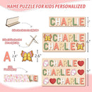 Personalized Name Puzzle for Kids Personalized Baby Gifts First Birthday for Girls & Boys Name Puzzles for Toddlers 1-3 Montessori Learning Toddler Toy Alphabet Puzzle by TinyTreasures Baby Boutique