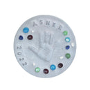 DIY Stepping Stone Kit, Handprint Stepping Stone, Mother's Day Gift, Footprint Stepping Stone (10 Inch) by GreenHaven Gardens