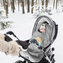 Stroller Cover for Winter, Universal Waterproof Baby Stroller Footmuff, Warm Bunting Sleeping Bag for Cold Weather(Rainbow) by TinyTreasures Baby Boutique