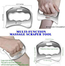 Stainless Steel Muscle Scraping Tool Set – Gua Sha Massage Scraper for Fascia & Muscle Relaxation – Myofascial Release Scraping Massager Kit by CozyNest Decor