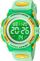 Kids Watch,Boys Watch for 3-15 Year Old Boys,Digital Sport Outdoor Multifunctional Chronograph LED 50 M Waterproof Alarm Calendar Analog Watch for Children with Silicone Band,Kids Gift by TinyTreasures Baby Boutique
