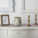 6.5in. Tuscan Ceramic Green Scroll Planter by GreenHaven Gardens