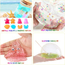 Slime Supplies Kit, 135 Pack Slime Making Kit 30 Crystal Slime, Glitter Jars, Charms, Sugar Paper, Foam Beads, Fishbowl Beads, Toy Cups, Slices, Air Dry Clay and Tools for Kids Girls by WINLIP by TinyTreasures Baby Boutique