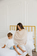 Copper Pearl Multi-Use Cover: Car Seat Covers, Nursing Cover, and Stroller Cover for Sun - Stretchy Fabric, All-Season Use, Stylish Designs, Easy Access for Moms - Rad by TinyTreasures Baby Boutique