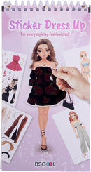 Sticker Dress up - Sticker Activity Book for Kids. Learn Girls Fashion Design with Stickers and Guides for Kids 5 and up. Little Designer Creativity Book. Stickers, Paper Dolls. Gift for Girls by TinyTreasures Baby Boutique