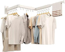 Wall Mounted Clothes Drying Rack, Collapsible Laundry Drying Rack, Retractable Foldable Drying Rack Clothing for Hanging Clothes by CozyNest Decor