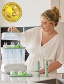 Momcozy 3 Layers Large Bottle Sterilizer and Dryer, Fast Sterilize and Dry, Universal Bottle Sterilizer for All Bottles & Breast Pump Accessories, Touch Screen & Auto-Off Bottle Sanitizer by TinyTreasures Baby Boutique