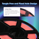 FLASHFORGE Rapid PLA Filament 1.75mm Luminous Red, 500mm/s High Speed Printing, Glow in The Dark 3D Printer Filament 1kg Spool, Dimensional Accuracy +/- 0.02mm, Brilliant, Long-Lasting Glow by TinyTreasures Baby Boutique