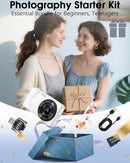 Digital Camera, Autofocus 48MP 4K Camera for Photography with 32GB Card, Portable Compact Point and Shoot Digital Camera for Teens Adult Beginner Kids with Metal Shell, 2000 mAh Battery by TinyTreasures Baby Boutique