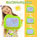 Smasiagon Toddler Toys Age 1-2 Year Old Boys Girls, Magnetic Drawing Doodle Board Pad Educational Learning Toys for 1 2 3 Year Old Boys Girls Gifts Birthday Party (Green) by TinyTreasures Baby Boutique