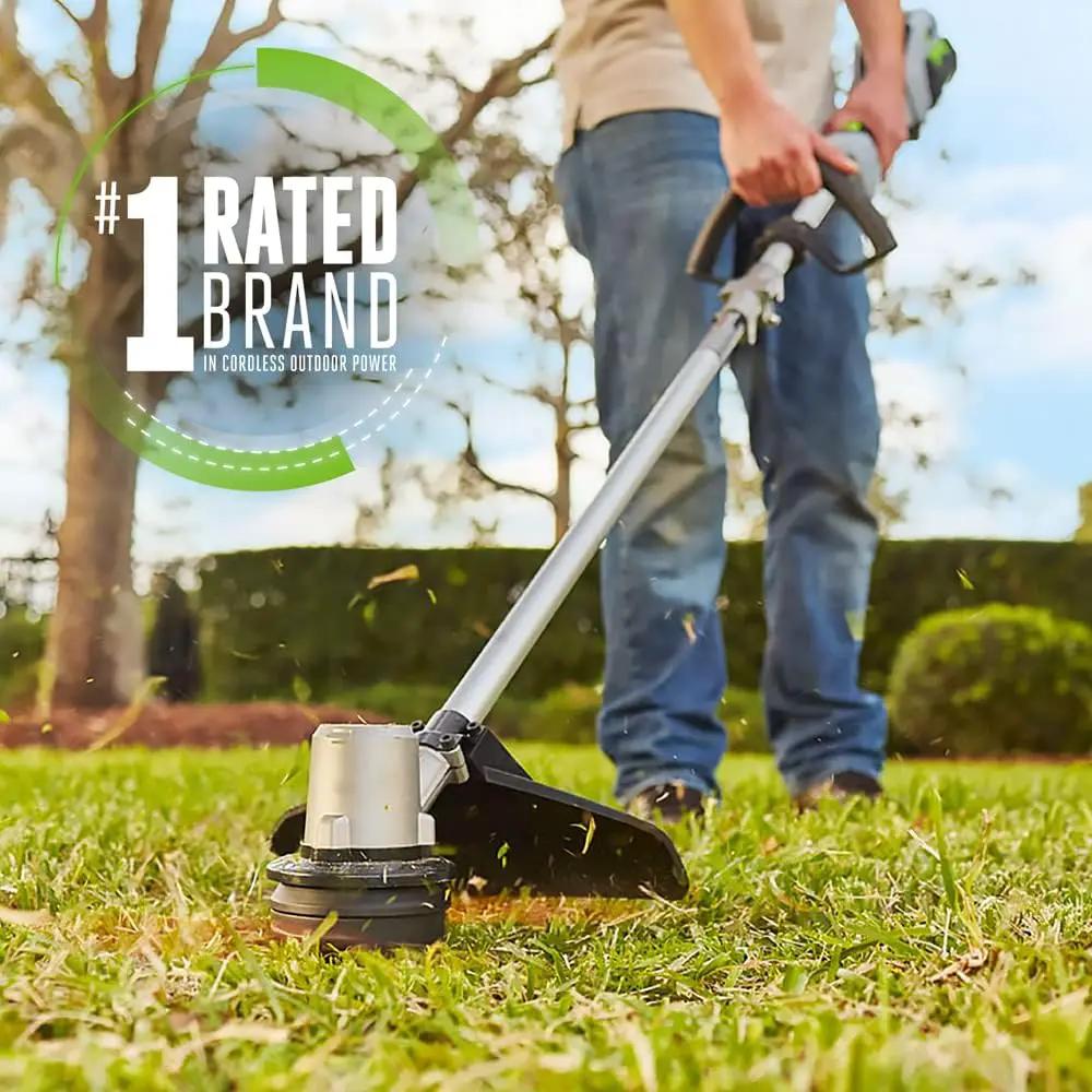 EGO POWER+ String Trimmer, Battery Powered, 15" Trimmer for Weeds and Grass with Rapid Reload, Split Shaft, Includes 56V 2.5Ah Battery and Charger - ST1502SA, photo 2 of 6
