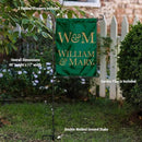 College Flags & Banners Co. William & Mary Tribe Garden Flag with Stand Holder by GreenHaven Gardens