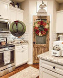 Fall Wreaths for Front Door, 20 inch Autumn Wreath with Hydrangeas Berries Fall Door Wreath Artificial Hydrangea Flowers Wreaths Autumn Decorations for Farmhouse Thanksgiving Harvest Door Wall Outside by CozyNest Decor