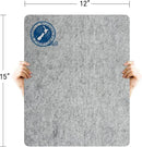 ZOMONETI 15" x 12" Wool Pressing Mat 100% New Zealand Felted Wool Ironing Mat Pad Blanket for Quilter, Sewing, Quilting Supplies and Notions by CozyNest Decor