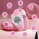 Kids Watches for Girls Boys Digital Sport Watch with Step Counter Pedometer Vibration Alarm Clock, No App Waterproof Fitness Tracker Kids Watch Boys Girls Teens Students Ages 5-16 by TinyTreasures Baby Boutique