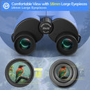Compact Binoculars for Adults High Powered - OPAITA 20x32 Small Binoculars for Adults Kids with Low Light Vision for Hunting Cruise Ship Travel Concert Hiking Blue by TinyTreasures Baby Boutique