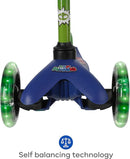 PJ Mask Self Balancing Kick Scooter with Light Up Wheels, Extra Wide Deck, 3 Wheel Platform, Foot Activated Brake, 75 lbs Limit, Kids & Toddlers Girls or Boys, for Ages 3 and Up by TinyTreasures Baby Boutique