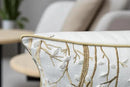 VAGMINE Embroidered Forest Throw Pillow Cover - 20x20 Inches Square - 100% Cotton Ivory Decorative Cushion Cover - Elegant Embroidery - Rustic Home Accent for Sofa, Bed, Couch, Farmhouse Décor by CozyNest Decor
