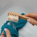 KONEX Laundry Brush - European Economy Laundry Brush for Stains on Clothes, Incredible Stain Remover with Sturdy Bristles, Convenient Handheld Design for Effortless Cleaning by CozyNest Decor
