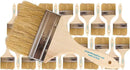 Pro Grade - Chip Paint Brushes - 24 Ea 4 Inch Chip Paint Brush Light Brown by CozyNest Decor