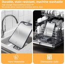 Titanium Cutting Board for Kitchen，Suitable for Handling Meat and Vegetables，Cutting Board Double Sided Food Grade，Pure Titanium and Wheat Straw PP，Dishwasher Safe, Easy to Clean, 15.08 * 10.35 Inches by CozyNest Decor