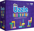 Blockwork by Uzzle Games - Fast-Paced Family Board Game - Multiple Difficulty Levels - Enjoyable and Challenging Puzzle Game – 2 to 4 Players – A Complete Family Night Fun Package - for Ages 4+ by TinyTreasures Baby Boutique