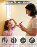 6.5FT Growth Chart for Kids with Wooden Keepsake Box - Children Height Measurement Kit Includes Marker Pen & Wall Hook, Height Tracker Ruler Baby Essentials, Nursery Room Decor Gift for Baby to Teen by TinyTreasures Baby Boutique