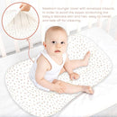 Hooyax Baby Lounger Cover 2 Pack - 100% Muslin Cotton Newborn Lounger Pillow Covers Only, Soft Breathable Infant Lounger Cover with Reinforced Stitching, Fits Most Standard Baby Loungers (Floral) by TinyTreasures Baby Boutique