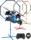 Galvanox Racing RC Drone with Obstacle Course Kit, Includes 3 Hoop Sizes for Competition Game Set by TinyTreasures Baby Boutique