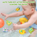 Baby Bath Thermometer, Digital Water Temperature Thermometers with 3 Color Backlit and Temperature Warning, Safety Bath Tube Thermometers Floating Toy for Infant, Toddler by TinyTreasures Baby Boutique